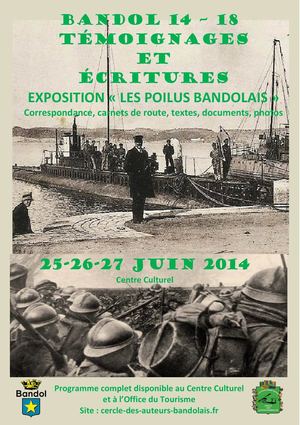 Commémoration du Centenaire de la première guerre mondiale