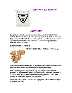 GUNG HO