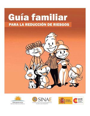 GUÍA FAMILIAR PARA LA REDUCCIÓN DE RIESGOS