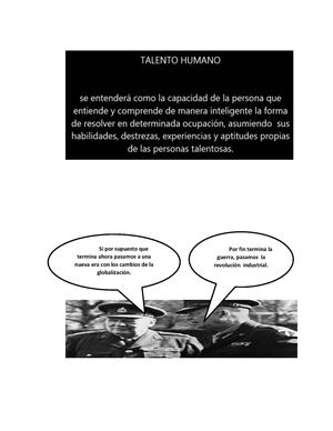 Historieta Talento Humano sena