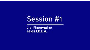 Cours IDEA 1ere semaine