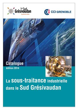 La sous-traitance industrielle dans le Sud-Grésivaudan