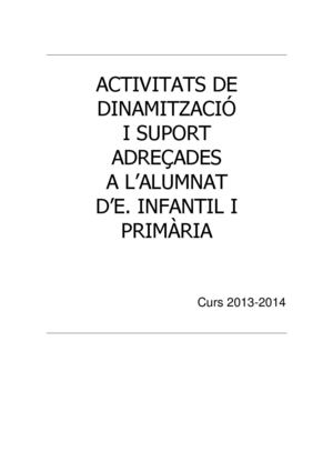 9è Congrés de Ciència dels Infants del Garraf