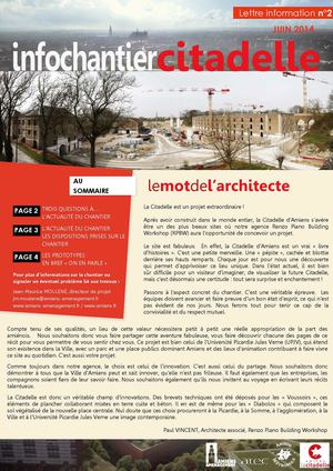 Infochantier Citadelle