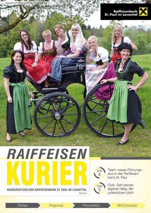 Raiffeisen Kurier, Ausgabe 1