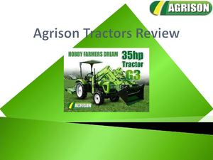 Agrison Tractors Review