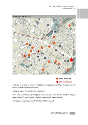 RUTA MODERNISTA TARRAGONA