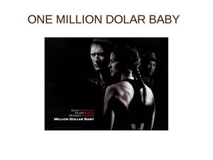 one million dolar baby