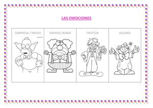 FICHAS EMOCIONES