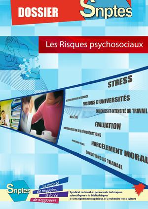 Risques psychosociaux