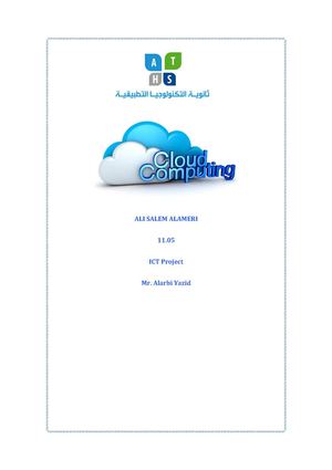 Ict project  