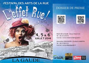 L'effet Rue ! Festival gaudois des arts de la rue - La Gaude 4, 5 et 6 juillet 2014