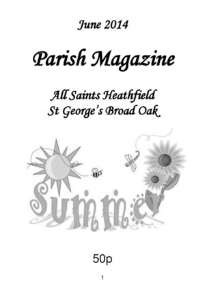 All Saints' with St George's, Church Magazine for June 2014.