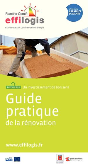 Effilogis - Guide pratique pour la rénovation