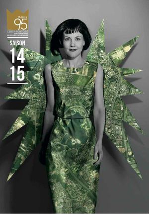 Plaquette de saison 2014 2015 du Théâtre 95