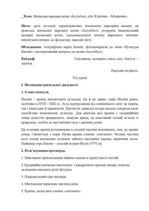 Конспект уроку