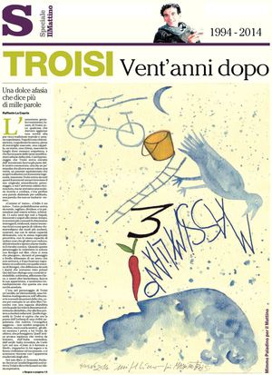 Il Mattino  Troisi vent' anni dopo