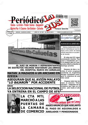 Edicion 301de fecha 28 mayo 2014