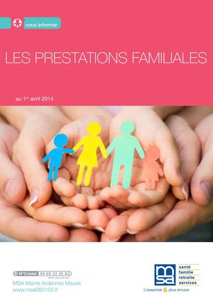 Les Prestations Familiales 2013