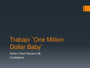 One Million Dollar Baby