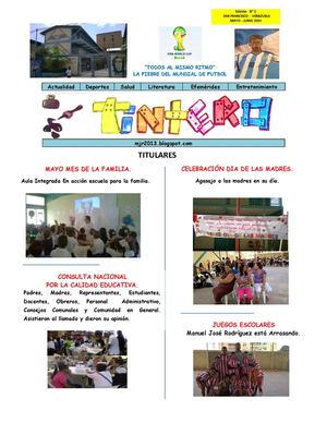 Periódico Digital de la E.B.N.B. "Manuel José Rodriguez"