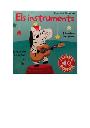 cuento instrumentos