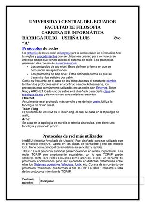 PROTOCOLOS