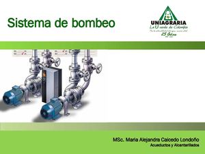 Sistemas de bombeo
