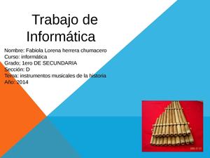 Instrumentos musicales utilizados por el hombre primitivo