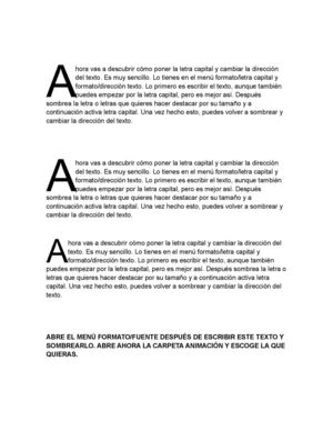 letra capital