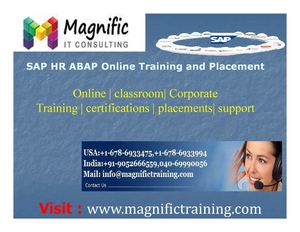 sap abap hr online training classes