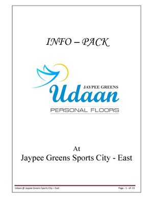 Jaypee Green Brochure