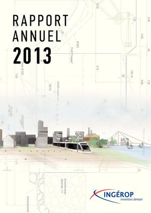 Rapport Annuel 2013 INGÉROP