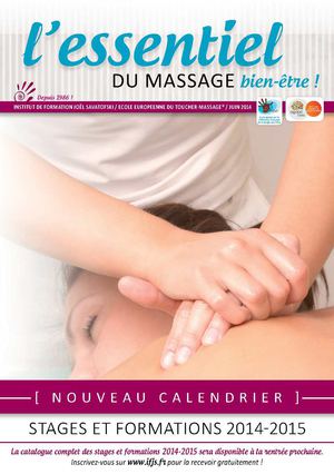 IFJS - Calendrier des stages 2014-2015