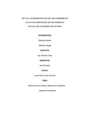 MODULOS DE CONTROL DE CLIENTES Y PROVEEDORES