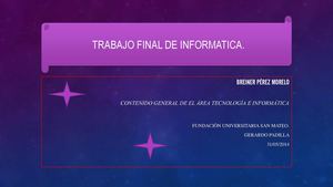 Trabajo final de informatica