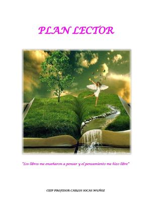 Plan lector 2013-2014 del CEIP Profesor Carlos Socas Muñoz