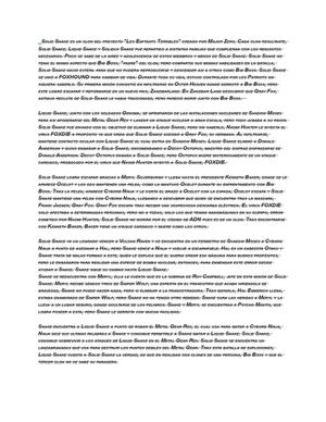 Historia de Solid Snake(Metal Gear Solid)