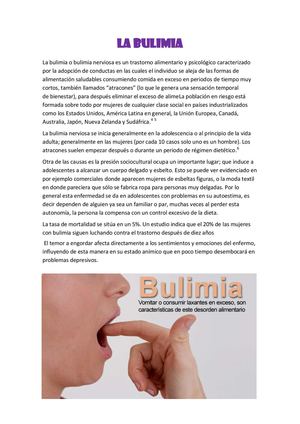 La Bulimia