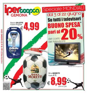 IPERcoopca Gemona, 10-23 giugno 2014