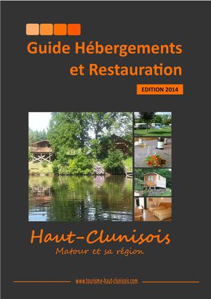 Guide des hébergements du Haut-Clunisois 2014