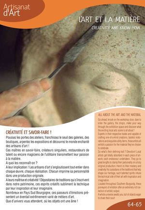 Pays Sud Bourgogne Artisanat d'art