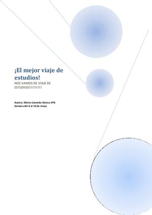 El mejor viaje de estudios