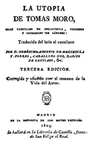 La Utopia de Tomas Moro