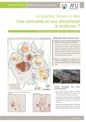 Avant'Après : Réfléchissons ensemble. Quartier Tamaris à Alès