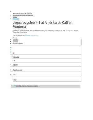 LA HISTORIA DEL AMÉRICA DE  CALI