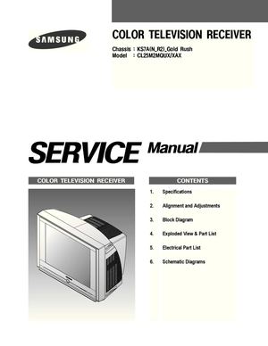 DIAGRAMA ELECTRICO T.V.SAMSUG