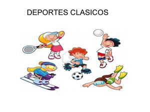 deprotes clasicos