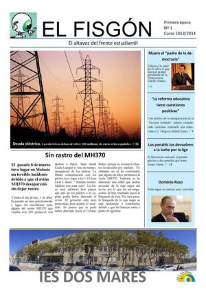 Periódico IES DOS MARES "EL FISGÓN"