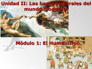 8 básico-Historia-1. Humanismo